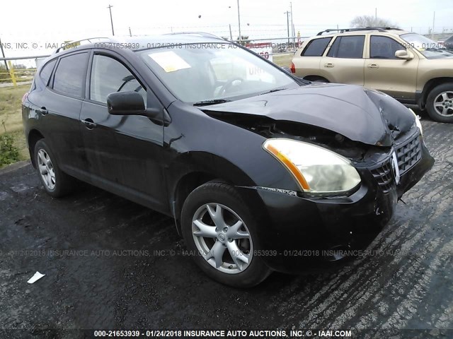 JN8AS58T39W320244 - 2009 NISSAN ROGUE S/SL BLACK photo 1