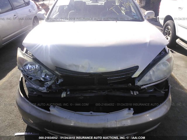 4T1BE32K44U902929 - 2004 TOYOTA CAMRY LE/XLE/SE 金色 照片 6
