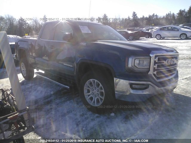 1GTV2MEC7HZ236047 - 2017 GMC SIERRA K1500 SLE BLUE photo 1