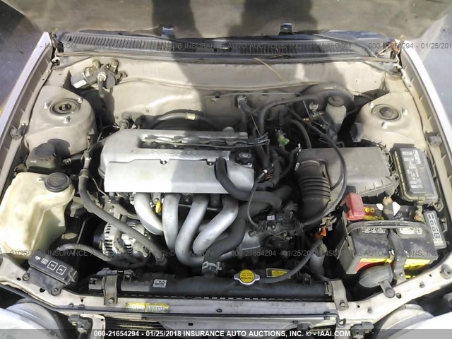 1NXBR12E2XZ262419 - 1999 TOYOTA COROLLA VE/CE/LE GRAY photo 10