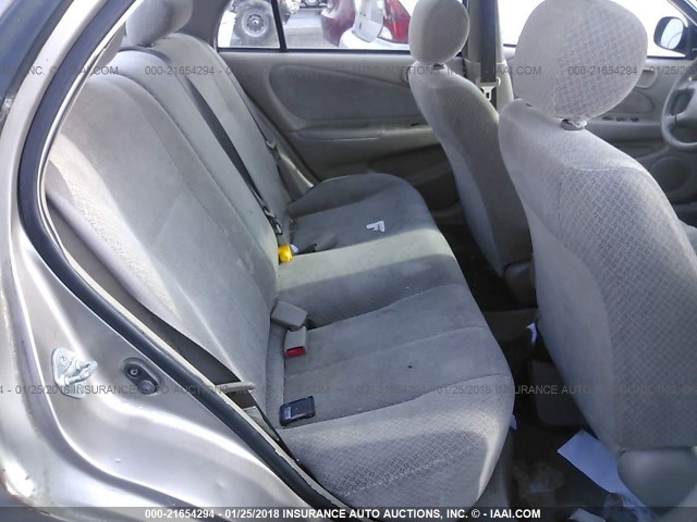 1NXBR12E2XZ262419 - 1999 TOYOTA COROLLA VE/CE/LE 灰色 照片 8