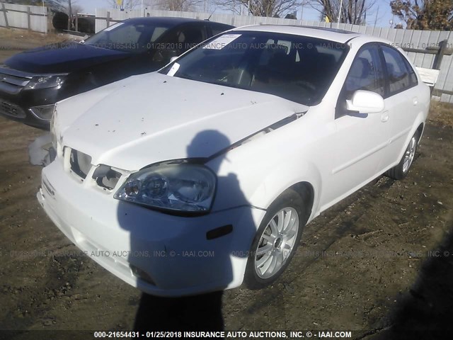 KL5JJ52Z44K978706 - 2004 SUZUKI FORENZA LX/EX WHITE photo 2