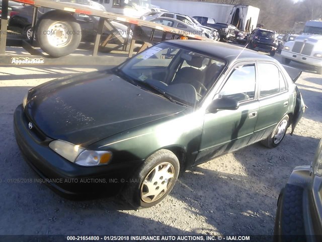 1NXBR12E1YZ335393 - 2000 TOYOTA COROLLA VE/CE/LE 绿色 照片 2