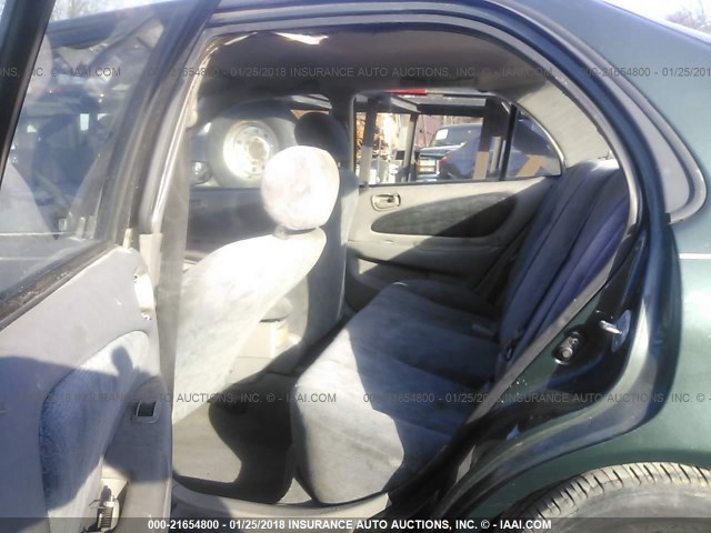 1NXBR12E1YZ335393 - 2000 TOYOTA COROLLA VE/CE/LE 绿色 照片 8