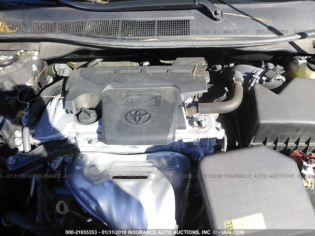 4T1BF1FKXFU950692 - 2015 TOYOTA CAMRY LE/XLE/SE/XSE მუქი ლურჯი ფოტო 10