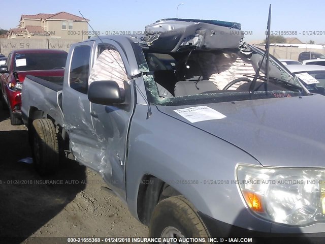 5TFTX4CN1BX003054 - 2011 TOYOTA TACOMA ACCESS CAB Silber Foto 6