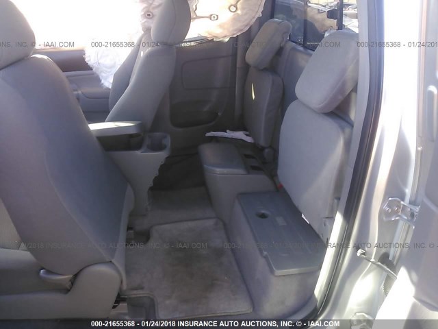5TFTX4CN1BX003054 - 2011 TOYOTA TACOMA ACCESS CAB Silber Foto 8