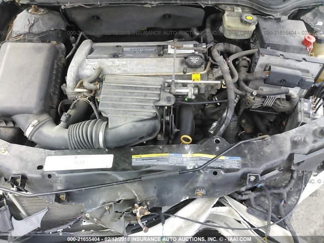 1G8AL52F03Z172629 - 2003 SATURN ION LEVEL 3 BLUE photo 10