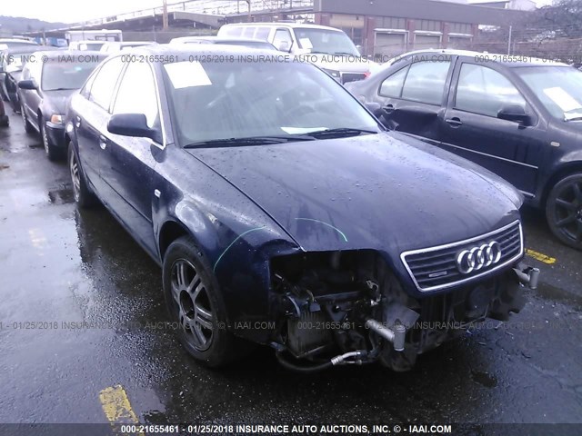 WAUED64BXYN092058 - 2000 AUDI A6 2.7T QUATTRO BLUE photo 1