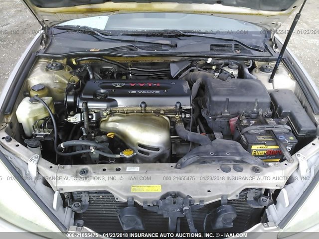 4T1BE32KX5U045369 - 2005 TOYOTA CAMRY LE/XLE/SE ბეჟი ფოტო 10