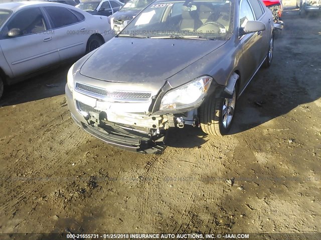 1G1ZC5EB8AF136874 - 2010 CHEVROLET MALIBU 1LT 锡色 照片 6