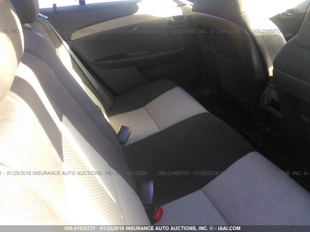 1G1ZC5EB8AF136874 - 2010 CHEVROLET MALIBU 1LT 锡色 照片 8
