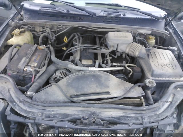 1J4GW48S83C526402 - 2003 JEEP GRAND CHEROKEE LAREDO GRAY photo 10