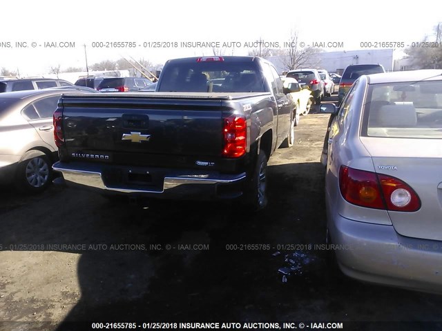 1GCVKREC1EZ371615 - 2014 CHEVROLET SILVERADO K1500 LT GRAY photo 4