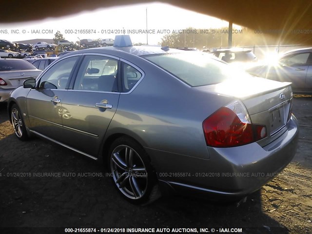 JNKBY01E77M402529 - 2007 INFINITI M45 SPORT SILVER photo 3