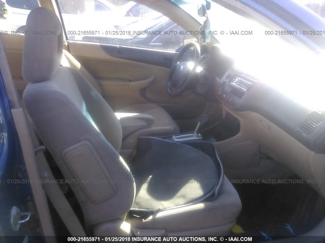 1HGEM22364L033345 - 2004 HONDA CIVIC DX VP Mavi foto 5