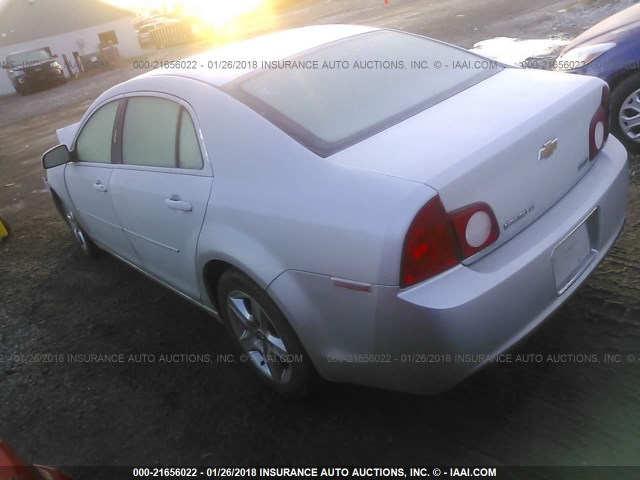 1G1ZC5E01AF307897 - 2010 CHEVROLET MALIBU 1LT ვერცხლისფერი ფოტო 3