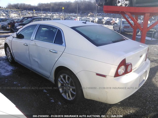 1G1ZK577X8F179179 - 2008 CHEVROLET MALIBU LTZ 白色 照片 3