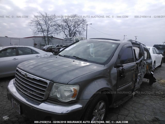 1A8HW58P07F525818 - 2007 CHRYSLER ASPEN LIMITED GRAY photo 2
