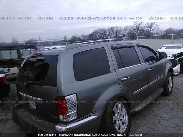 1A8HW58P07F525818 - 2007 CHRYSLER ASPEN LIMITED GRAY photo 4