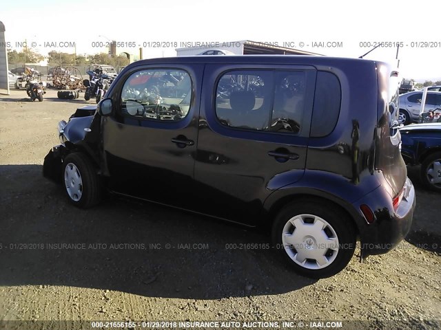 JN8AZ2KR0AT169635 - 2010 NISSAN CUBE S/SL/KROM BURGUNDY photo 3