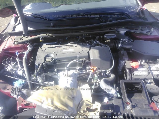 1HGCR2F65HA117297 - 2017 HONDA ACCORD SPORT 红色 照片 10