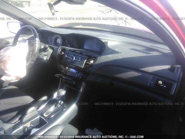 1HGCR2F65HA117297 - 2017 HONDA ACCORD SPORT 红色 照片 5