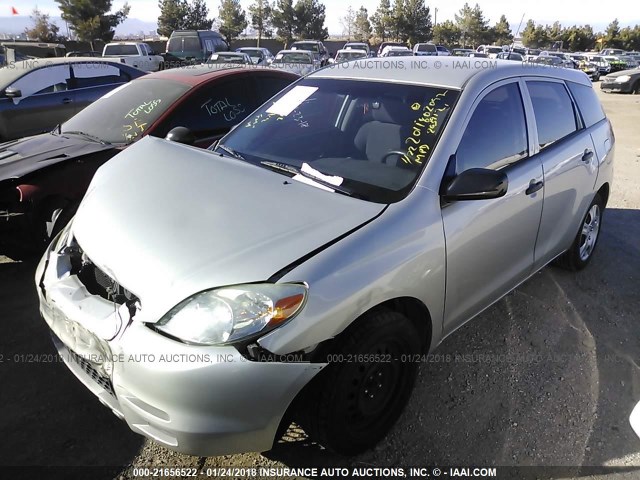 2T1KR32E94C200363 - 2004 TOYOTA COROLLA MATRIX XR GRAY photo 2