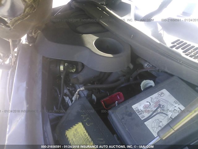 3GNBAADB6AS553969 - 2010 CHEVROLET HHR LS BLUE photo 10