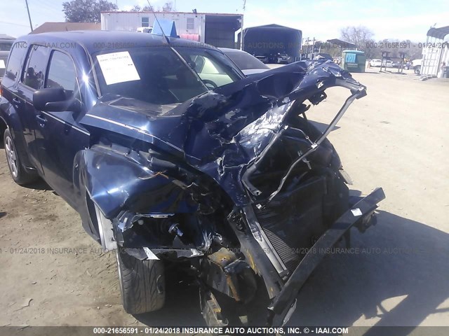 3GNBAADB6AS553969 - 2010 CHEVROLET HHR LS BLUE photo 6