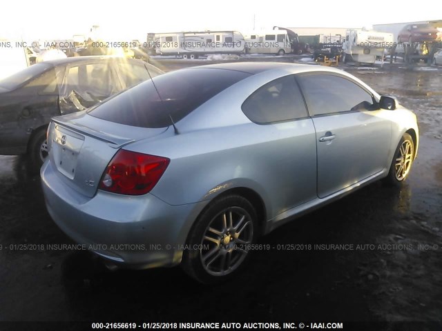 JTKDE177360116192 - 2006 TOYOTA SCION TC 黑色 照片 4