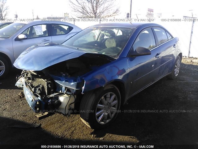 1G2ZF58BX74239040 - 2007 PONTIAC G6 VALUE LEADER/BASE BLUE photo 2