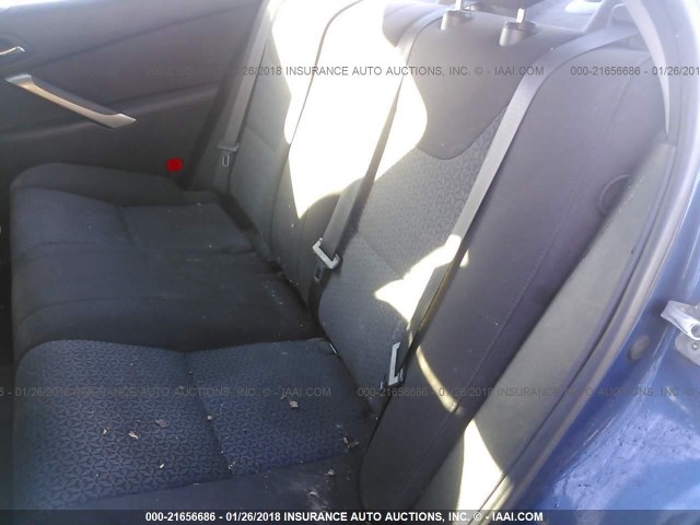 1G2ZF58BX74239040 - 2007 PONTIAC G6 VALUE LEADER/BASE BLUE photo 8