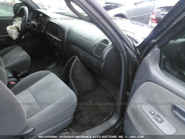 5TBRU34116S483223 - 2006 TOYOTA TUNDRA ACCESS CAB SR5 BLACK photo 5