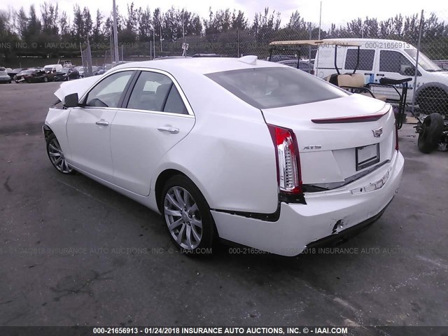 1G6AA5RXXH0158360 - 2017 CADILLAC ATS WHITE photo 3