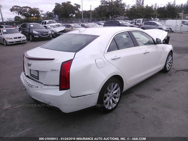 1G6AA5RXXH0158360 - 2017 CADILLAC ATS WHITE photo 4