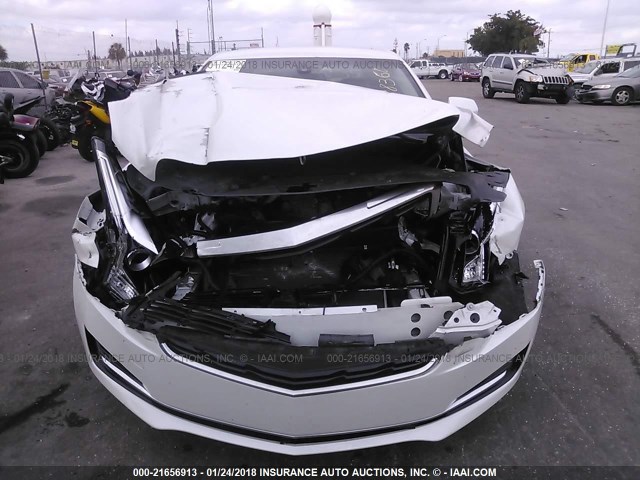 1G6AA5RXXH0158360 - 2017 CADILLAC ATS WHITE photo 6