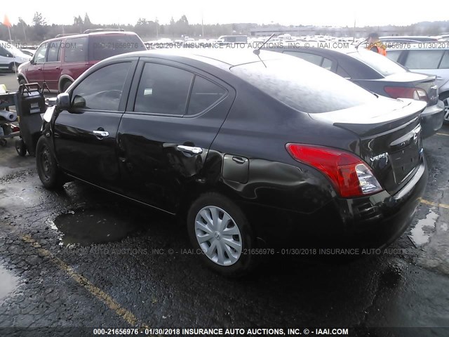 3N1CN7AP9DL848733 - 2013 NISSAN VERSA S/S PLUS/SV/SL BLACK photo 3