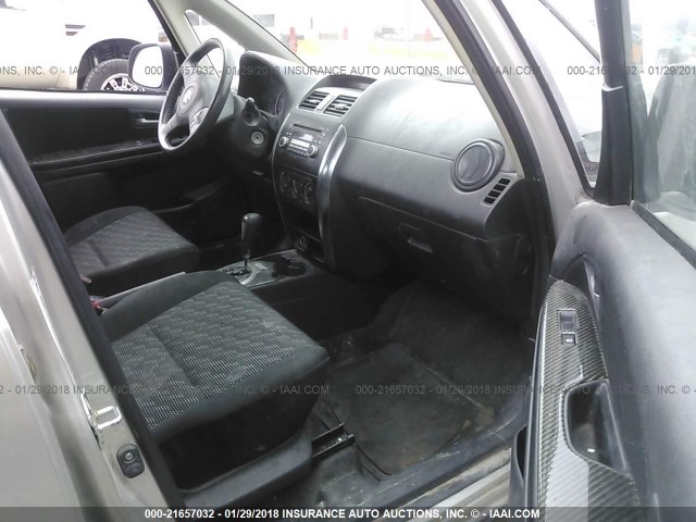 JS2YB413175106571 - 2007 SUZUKI SX4 SILVER photo 5