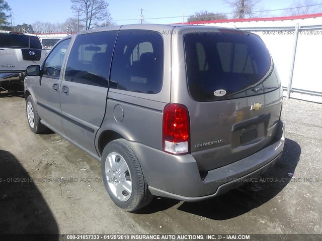 1GNDU23L66D211266 - 2006 CHEVROLET UPLANDER LS მუქი ყავისფერი ფოტო 3