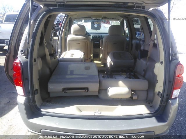 1GNDU23L66D211266 - 2006 CHEVROLET UPLANDER LS მუქი ყავისფერი ფოტო 8