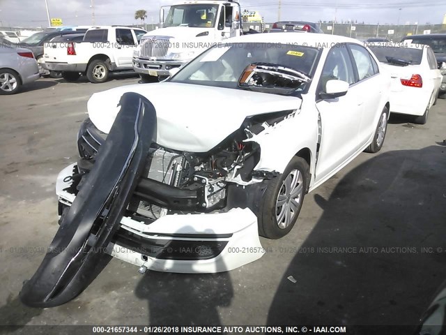 3VW2B7AJ4HM266372 - 2017 VOLKSWAGEN JETTA S 白色 照片 2