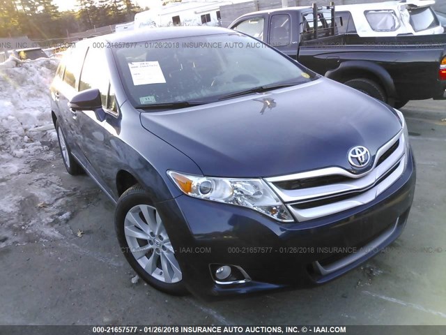 4T3BA3BB7FU075725 - 2015 TOYOTA VENZA LE/XLE BLUE photo 1