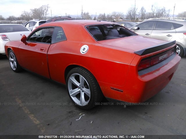 2B3LJ74W28H301251 - 2008 DODGE CHALLENGER SRT-8 橙色 照片 3