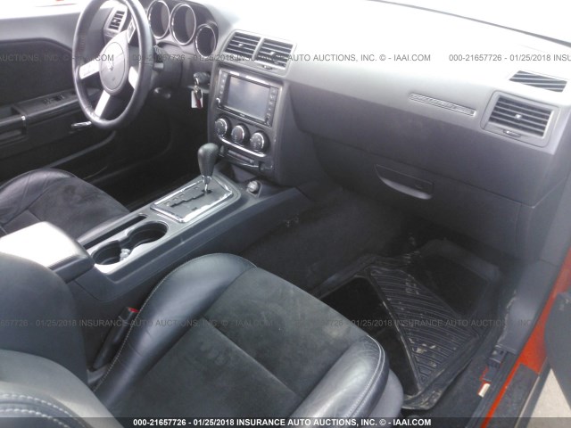 2B3LJ74W28H301251 - 2008 DODGE CHALLENGER SRT-8 橙色 照片 5