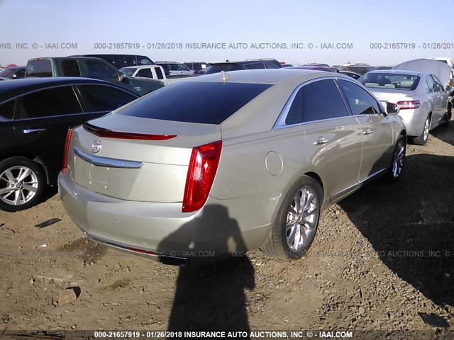 2G61M5S35E9194716 - 2014 CADILLAC XTS LUXURY COLLECTION TAN photo 4