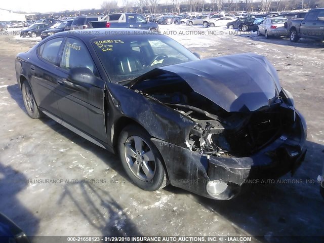 2G2WP552081123234 - 2008 PONTIAC GRAND PRIX BLACK photo 1
