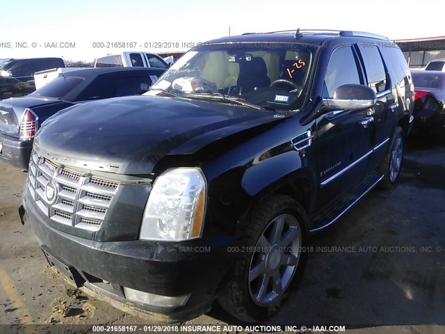 1GYFK63838R240685 - 2008 CADILLAC ESCALADE LUXURY BLACK photo 2