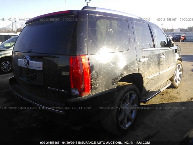 1GYFK63838R240685 - 2008 CADILLAC ESCALADE LUXURY BLACK photo 4