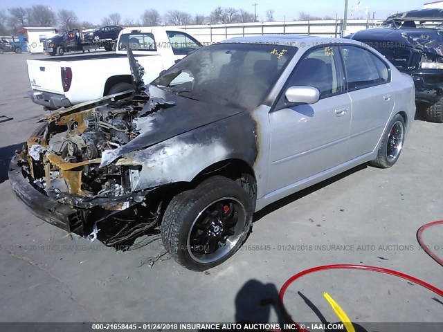 4S3BL626167218064 - 2006 SUBARU LEGACY 2.5I LIMITED SILVER photo 2